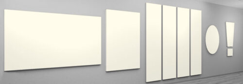 Reinweiß Whiteboard mit robuster Oberfläche. Leicht abgetöntes Whiteboard welches wohnlicher ist als ein 100% Weiß.